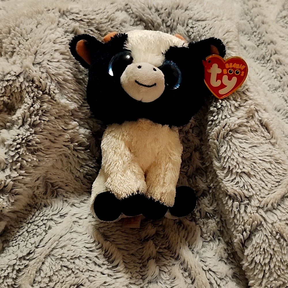 TY Beanie Boo Butter, the Cow